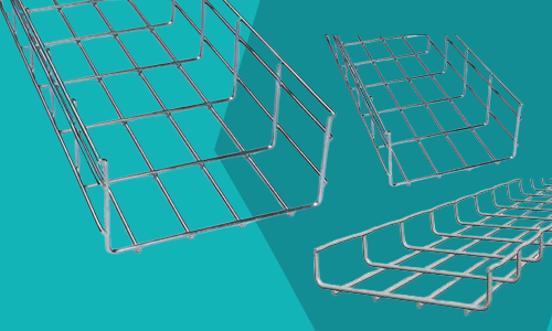  SS 304 Wire Mesh Cable Trays Hot dip     Manufacturer in india